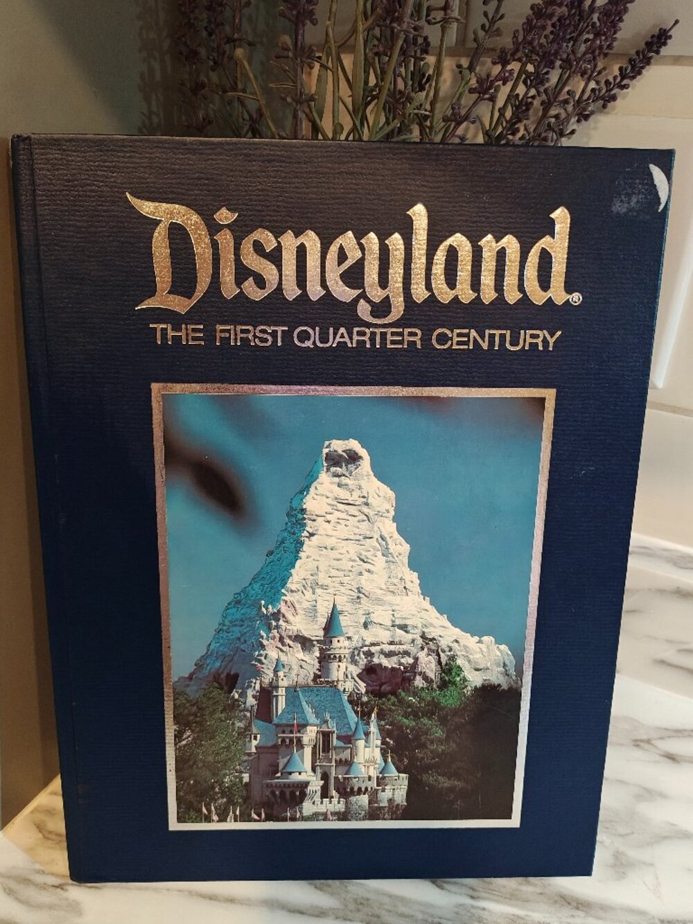 Vintage 1979 Disneyland The First Quarter Century Disney Hardcover Coffee Table